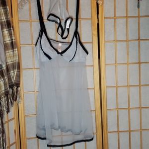 Victoria's Secret sheer nighty & panty set